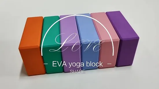 Bloque/ladrillo de alta calidad al por mayor de la yoga de la espuma de EVA