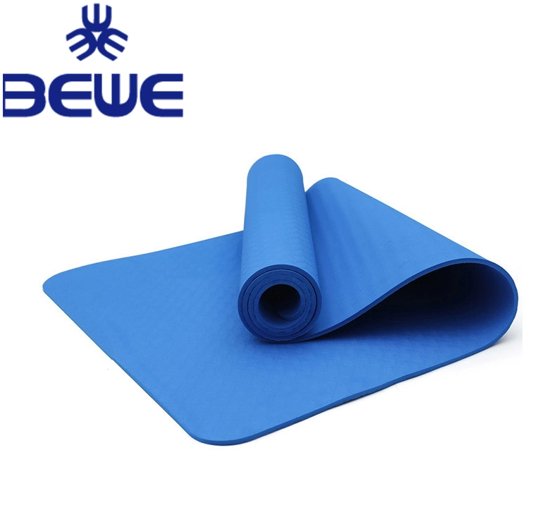 Wholesale Price Portable Fitness Multicolor Soft TPE Yoga Mat