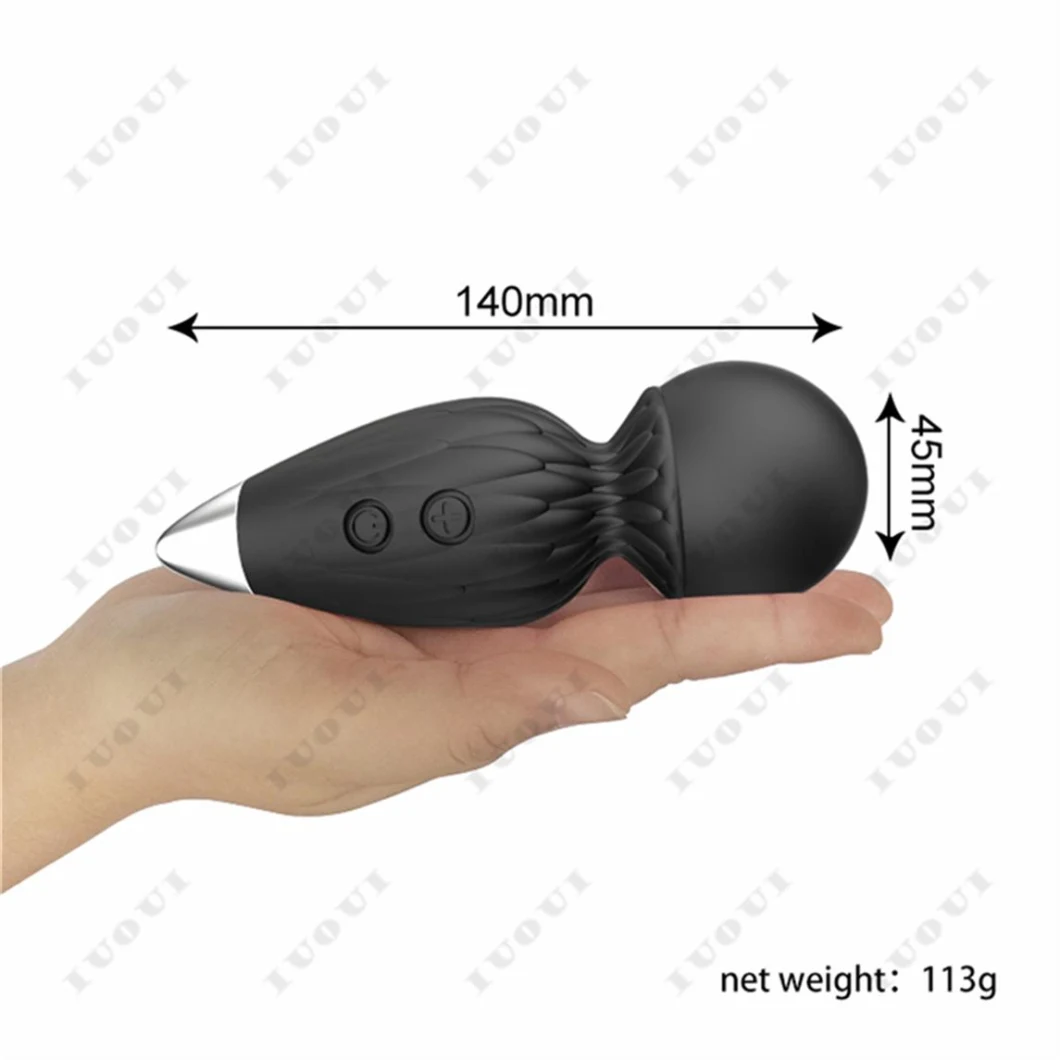 10 Frequency Female Thread Vibration Massage Stick