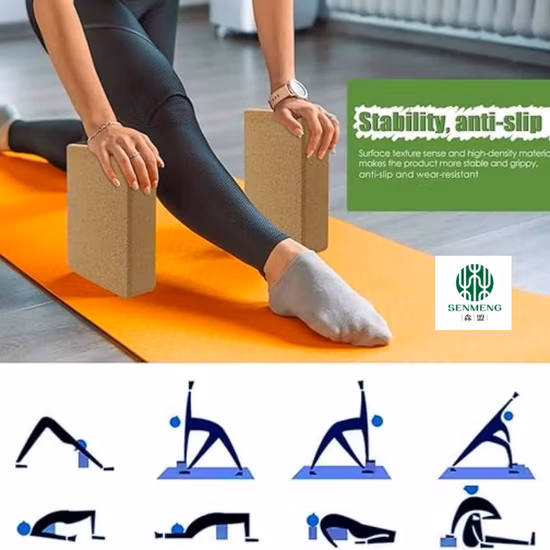 Ladrillo de corcho Yugland Yoga Super ladrillo de corcho de calidad superior ampliamente utilizado para bloque de yoga
