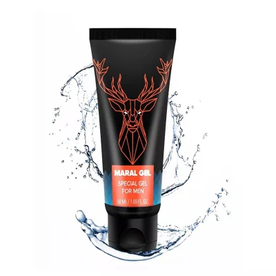 Venta caliente Maral 50ml Crema para agrandar el pene masculino, Dick Cock Size PRO Enlarger Gel Pene Masaje Aceite Producto sexual