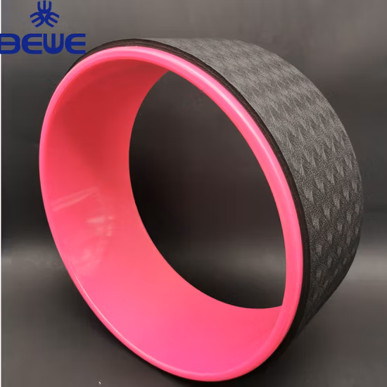 Fabricante Rosa personalizado Fitness Gym Ejercicio Barato Roller Balance Yoga Wheel ABS