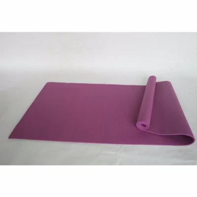 Estera de yoga de PVC Estera de piso Estera de yoga sólida e impresa